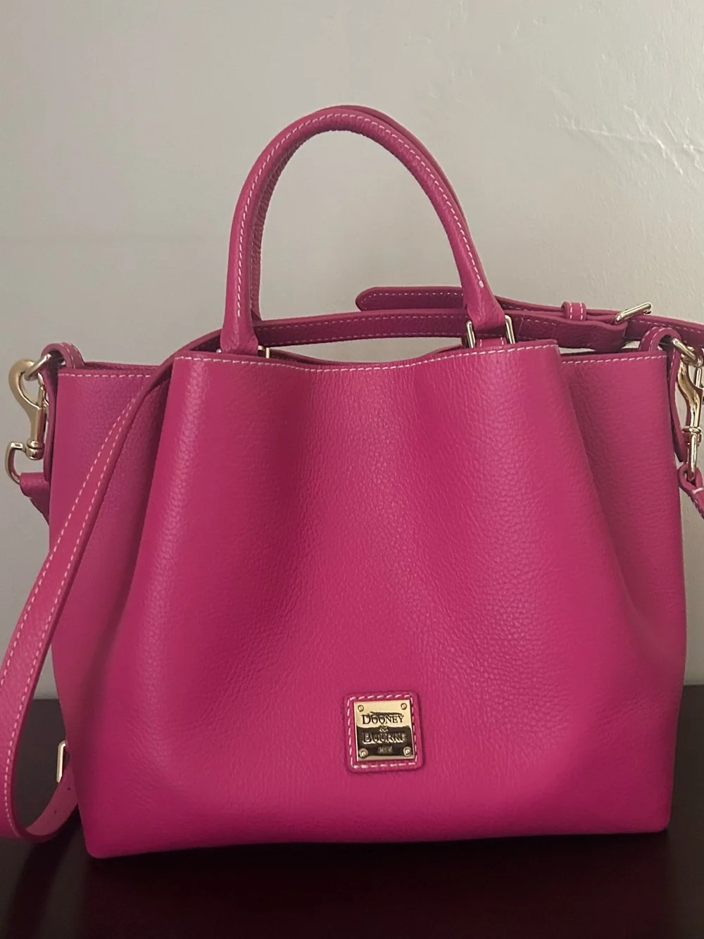 Dooney & Bourke Lucca Pebble Leather Large Barlow Tote